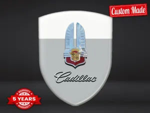 Cadillac Pegatinas Silicona Calidad Premium Etiquetas SUV Lujo ST